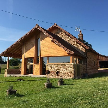 Les Perruchons Ancienne Grange Renovee Avec Soin Villa Ozolles Rum bild