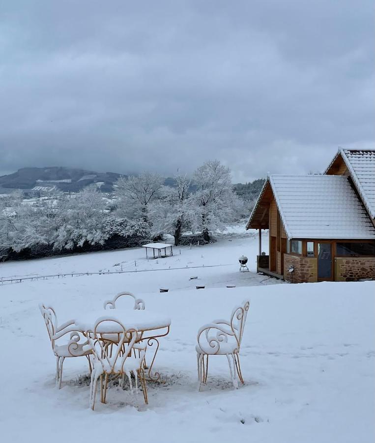 Les Perruchons Ancienne Grange Renovee Avec Soin Villa Ozolles Exteriör bild