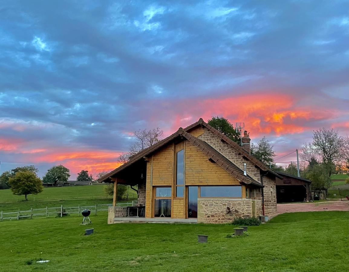 Les Perruchons Ancienne Grange Renovee Avec Soin Villa Ozolles Exteriör bild