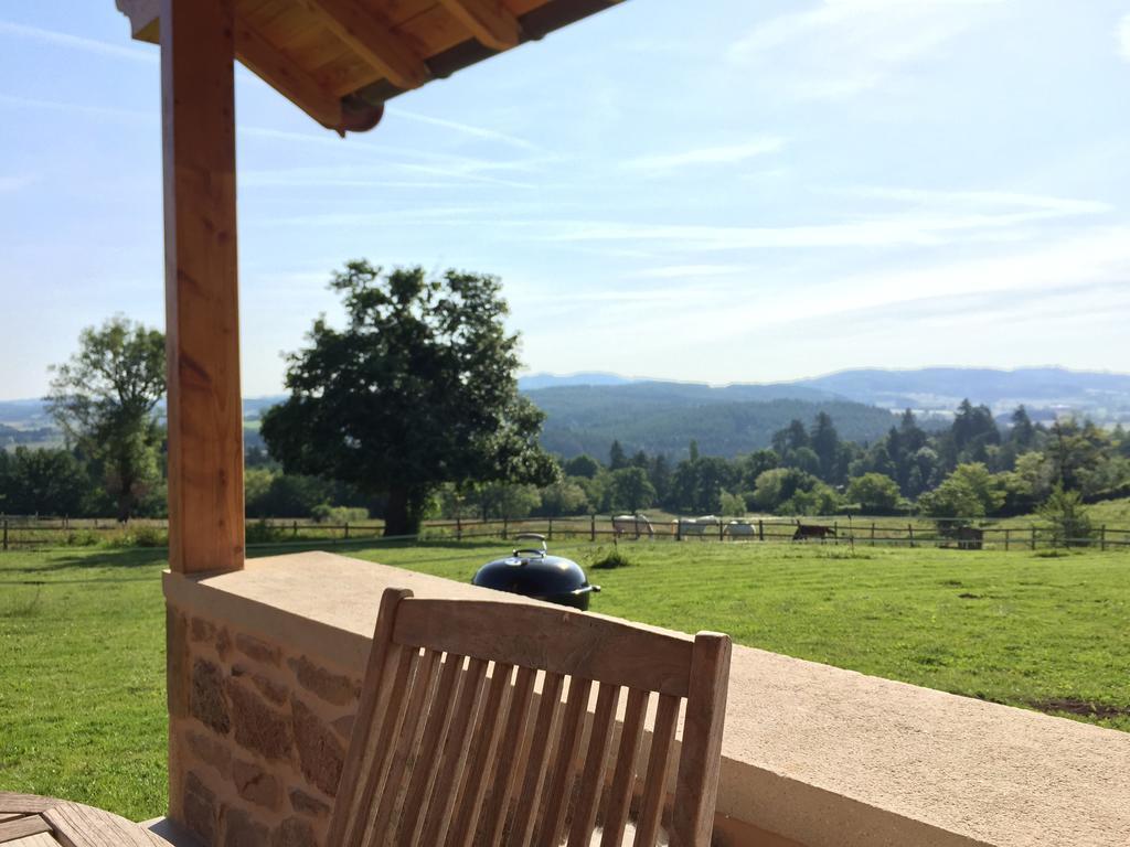Les Perruchons Ancienne Grange Renovee Avec Soin Villa Ozolles Rum bild