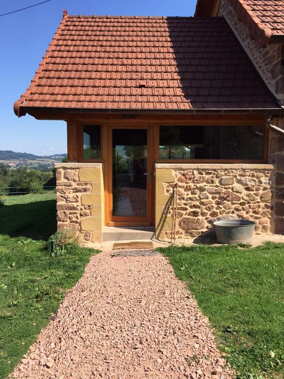 Les Perruchons Ancienne Grange Renovee Avec Soin Villa Ozolles Rum bild